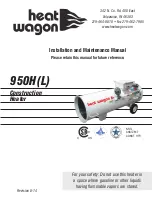 Heat Wagon 950H(L) Installation And Maintenance Manual preview