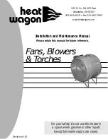 Preview for 1 page of Heat Wagon FN20 Installation And Maintenance Manual