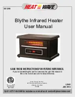 Heat Wave Blythe EA1240 User Manual preview