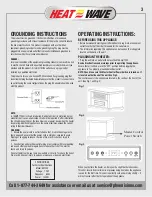 Предварительный просмотр 4 страницы Heat Wave Blythe EA1240 User Manual