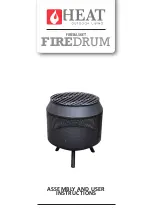 HEAT FIREDRUM Assembly And User Instructions предпросмотр