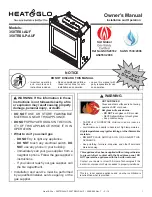 Heat&Glo 350TRSI-AUF Owner'S Manual предпросмотр