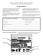 Preview for 2 page of Heat&Glo 6000GLX-IPI-R Owner'S Manual