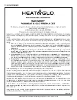 Предварительный просмотр 51 страницы Heat&Glo BAY-40 Owner'S Manual