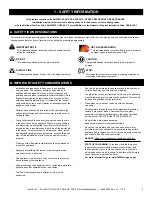 Preview for 3 page of Heat&Glo FDN-4-SS Installation And Operating Manual