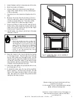 Preview for 3 page of Heat&Glo KENWOOD SERIES Installation Instructions