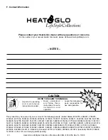 Preview for 40 page of Heat&Glo Montana-36 Owner'S Manual