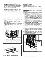 Предварительный просмотр 15 страницы Heat&Glo NORTHSTAR-BK Installation Manual