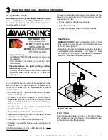 Предварительный просмотр 7 страницы Heat&Glo TIARII-BK-IPI Owner'S Manual