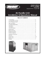 Heatcraft Refrigeration Products 4346B001 Installation & Operation Manual preview