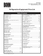 Preview for 1 page of Heatcraft Refrigeration Products BN-PL0208 Specification Sheet