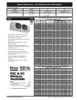 Preview for 9 page of Heatcraft Refrigeration Products BN-PL0208 Specification Sheet