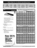 Preview for 11 page of Heatcraft Refrigeration Products BN-PL0208 Specification Sheet