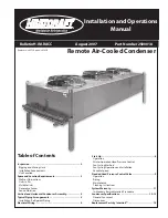 Heatcraft Refrigeration Products H-IM-RACC Installating And Operation Manual preview