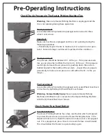 Предварительный просмотр 5 страницы Heater Sports HTR6000BBC Instructions Manual