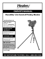 Heater Sports PowerAlley PA179 Owner'S Manual preview