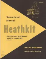 Предварительный просмотр 1 страницы Heath Company Heathkit EC-1 Operational Manaual