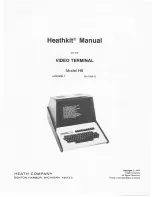 Предварительный просмотр 3 страницы Heath Company Heathkit H9 Assembly Manual