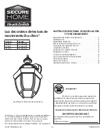 Preview for 10 page of Heath Zenith 012043 Installation And Operating Instructions Manual