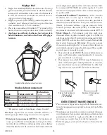 Preview for 25 page of Heath Zenith 012043 Installation And Operating Instructions Manual