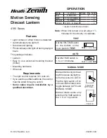 Heath Zenith 4190 Series Usermanualmanual preview