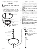 Preview for 3 page of Heath Zenith 4350 Manual