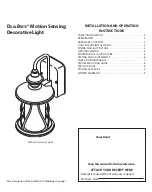 Heath Zenith 4610 Installation And Operating Instructions Manual предпросмотр