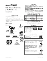 Предварительный просмотр 7 страницы Heath Zenith 5105 Owner'S Manual