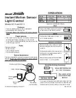 Heath Zenith 5212 Specification Sheet предпросмотр