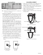 Preview for 8 page of Heath Zenith 530882 Installation And Operating Instructions Manual