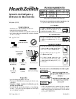 Предварительный просмотр 7 страницы Heath Zenith 5525 Operating Instructions Manual