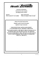 Preview for 16 page of Heath Zenith 7001 Manual