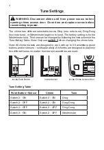 Предварительный просмотр 4 страницы Heath Zenith 7352 Quick Start Manual