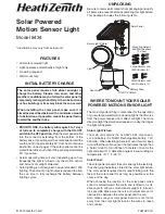 Heath Zenith 8434 Instructions Manual preview