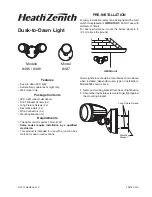 Предварительный просмотр 1 страницы Heath Zenith 8485 User Manual