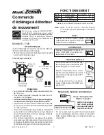 Preview for 9 page of Heath Zenith BL-1100 Manual