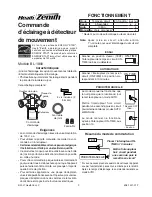 Предварительный просмотр 9 страницы Heath Zenith BL-1800 Manual