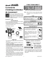 Предварительный просмотр 9 страницы Heath Zenith BL-2400 Manual