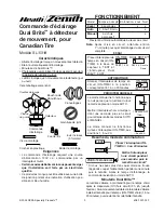 Предварительный просмотр 9 страницы Heath Zenith DUAL BRITE SL-5318 User Manual