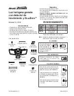 Предварительный просмотр 7 страницы Heath Zenith Dual Brite SL-5512 Owner'S Manual