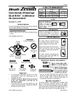 Preview for 9 page of Heath Zenith DUAL BRITE SL-5597 Quick Start Manual