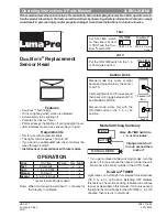 Heath Zenith DualBrite 2LBN4 Operating Instructions And Parts Manual preview