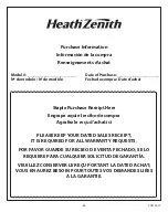 Preview for 28 page of Heath Zenith DualBrite 4293 Installation And Operating Instructions Manual