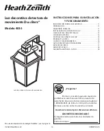 Предварительный просмотр 10 страницы Heath Zenith DualBrite DualBrite Installation And Operating Instructions Manual