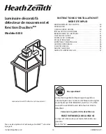 Предварительный просмотр 19 страницы Heath Zenith DualBrite DualBrite Installation And Operating Instructions Manual