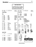 Предварительный просмотр 3 страницы Heath Zenith Heathkit HWA-9 Instructions Manual