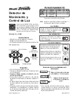 Preview for 5 page of Heath Zenith Llc - Motion Scrty Floodlight User Manual