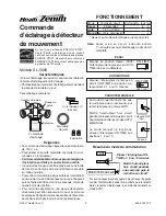 Preview for 9 page of Heath Zenith Llc - Motion Scrty Floodlight User Manual