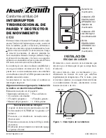 Preview for 10 page of Heath Zenith Motion Sensing 3-Way Wall Switch 6107 Owner'S Manual