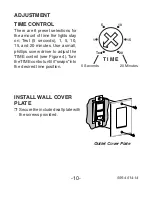 Предварительный просмотр 10 страницы Heath Zenith Motion Sensing 3-Way Wall Switch SL-6107 Owner'S Manual